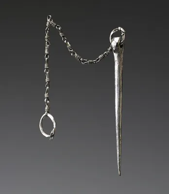 Pin with Chain