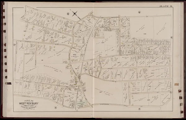 Atlas of the city of Boston : West Roxbury : volume five : from actual surveys and official records