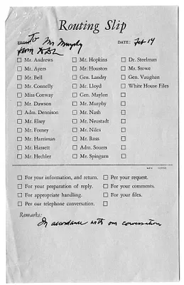 Letter from Secretary of State Dean Acheson to Averell Harriman, with Attachment and Related Notes