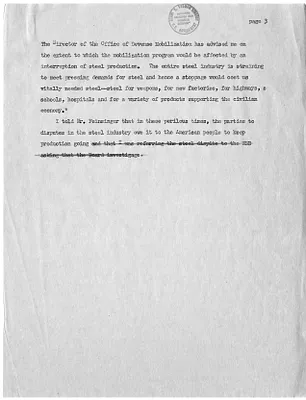 Partial Memorandum