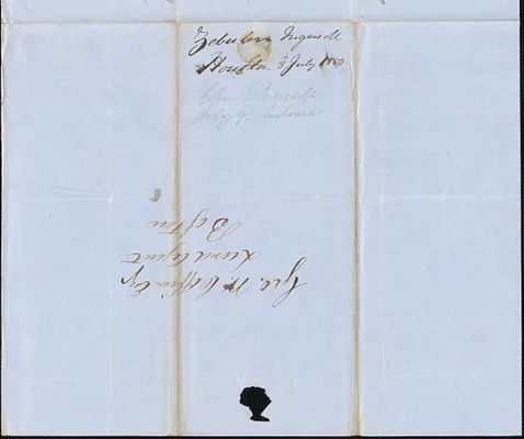 Z. Ingersoll to George Coffin, 8 July 1850