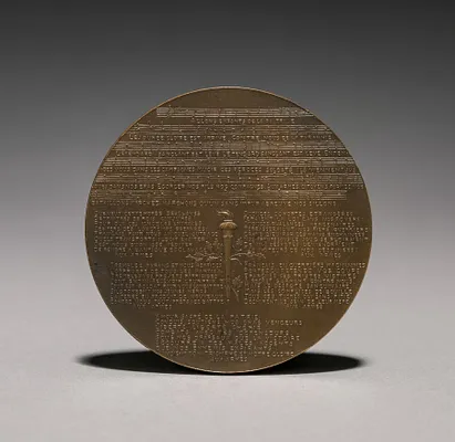 Medal of Claude Joseph Rouget de L'Isle (1760-1836) (reverse)
