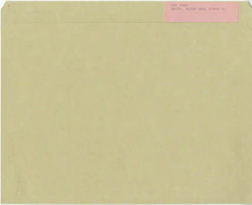 PPF 4803: McCoy, Major Gehl Frank R.