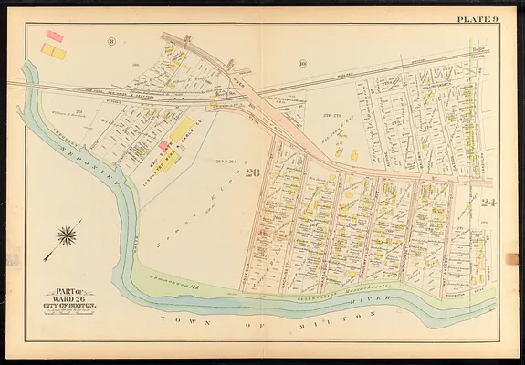Atlas of the city of Boston, ward 26, Hyde Park