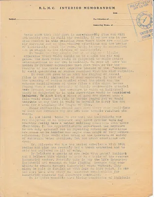Letters Received to Arthur Roeder [A. Roeder], June 12, 1924