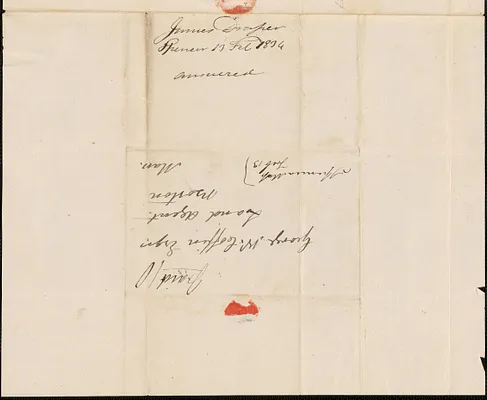 James Draper to George Coffin, 13 February 1834