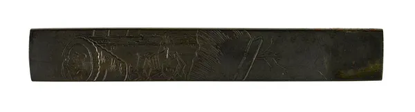 Kozuka with Scene of Bean Throwing Custom (""Mame maki"")