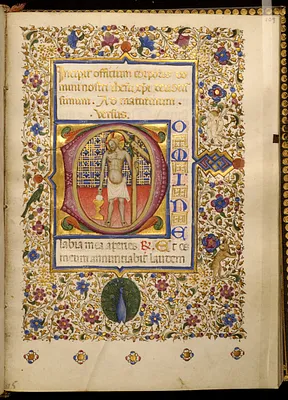 Leaf from Book of Hours