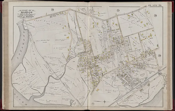 Atlas of the city of Boston, volume five, Dorchester Mass.