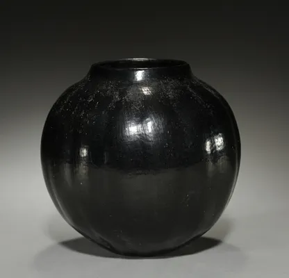 Pumpkin-shaped Jar