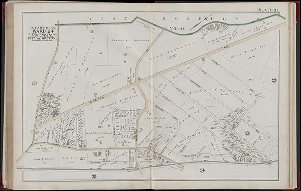 Atlas of the city of Boston, volume five, Dorchester Mass.
