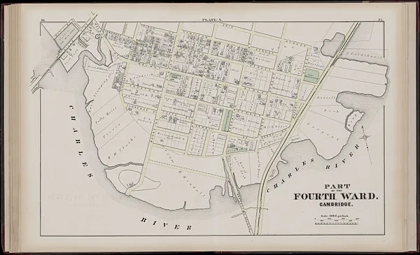 Atlas of the city of Cambridge, Middlesex Co., Massachusetts