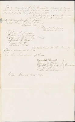 Essex enlistments for Act of 1880
