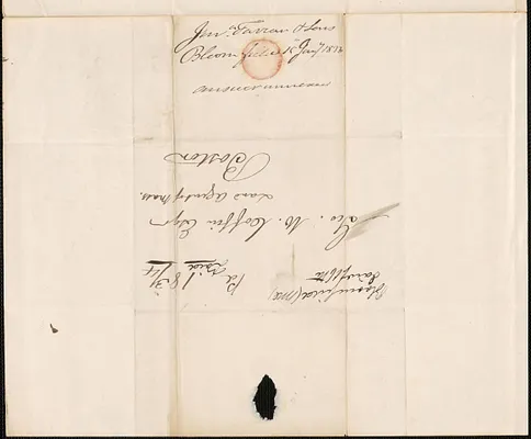 Joseph A. Farrar and Sons to George Coffin, 15 January 1833