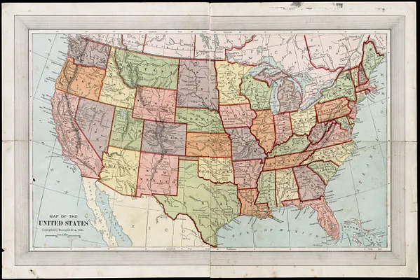 Map of the United States