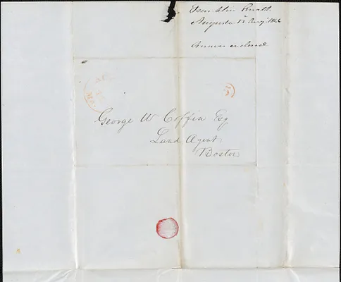 Franklin Smith to George Coffin, 11 August 1846