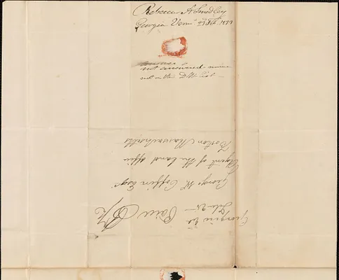 Rebecca A. Smedley to George Coffin, 23 February 1833