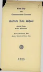 1923 Suffolk University Law School commencement and class day programs