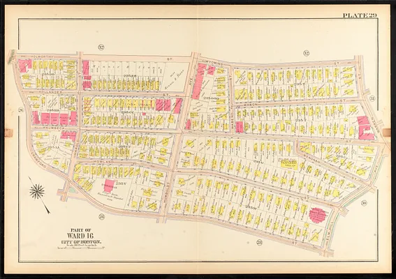 Atlas of the city of Boston, Roxbury