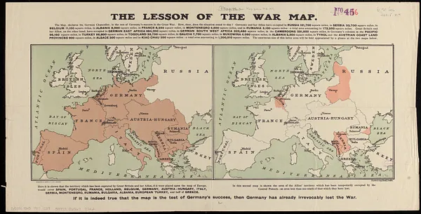 The lesson of the war map