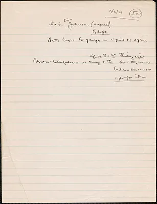 Trial Notes, p. 501-567