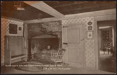 South room in John Quincy Adams cottage
