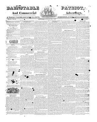 Barnstable Patriot, and Commercial Advertiser