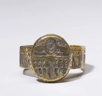 Marriage Ring with Scenes from the Life of Christ