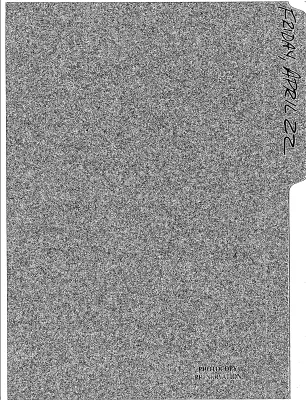 [HRC Background File] Friday April 22 [1994]