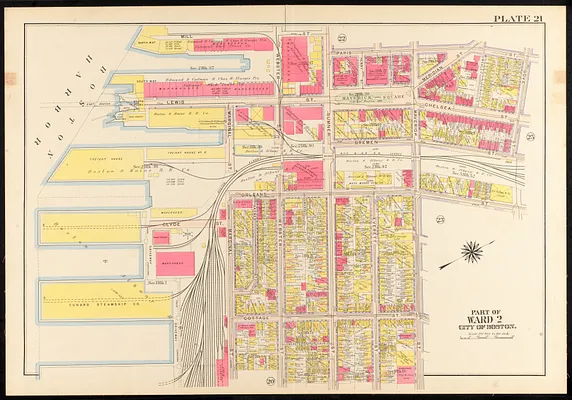 Atlas of the city of Boston, Charlestown and East Boston