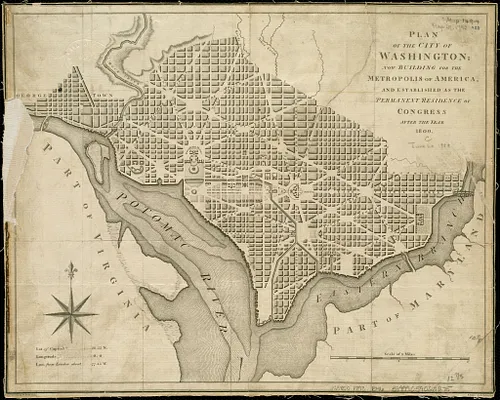 Plan of the city of Washington