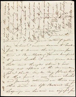 Letter from Maria Weston Chapman, 39 Devonshire Street, London, [England], to Elizabeth Pease Nichol, May 24th, 1851