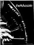 The Advocate, Vol. 13, No. 1, 1981