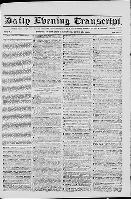 Daily Evening Transcript