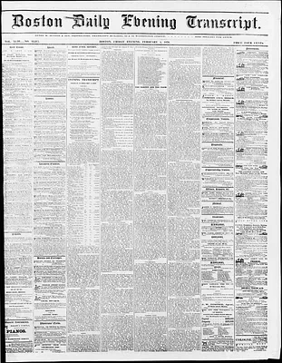 Boston Daily Evening Transcript