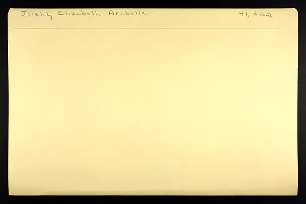 Diehl, Elizabeth Arabella