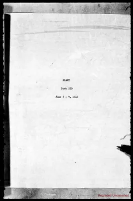 Volume 270, June 7 – June 9, 1940