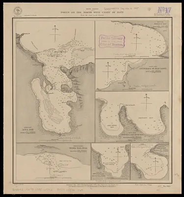 West Indies, ports on the north west coast of Haiti