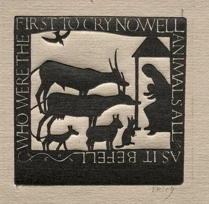 Animals All:  Who Were the First to Cry Nowell?