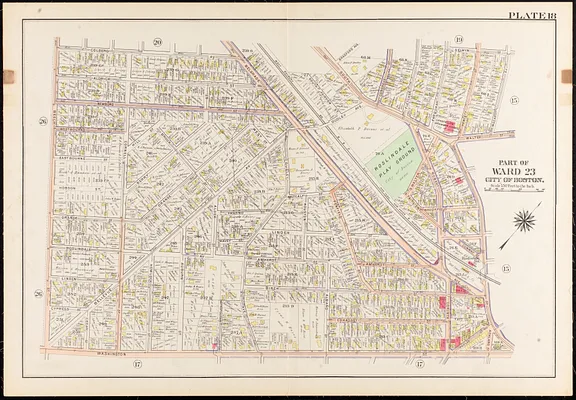 Atlas of the city of Boston, West Roxbury