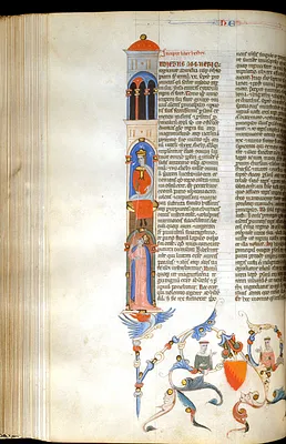 Leaf from Bentivoglio Bible