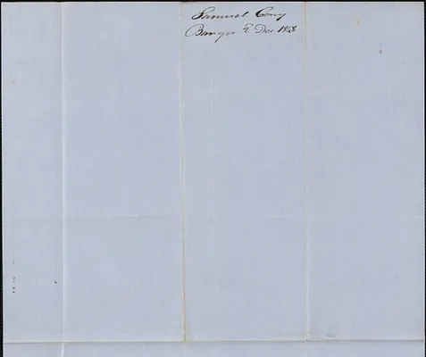 Samuel Cony to George Coffin, 2 December 1848