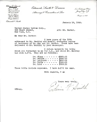 Letters Received to Mr. Barker [H.H. Barker], January 18, 1935