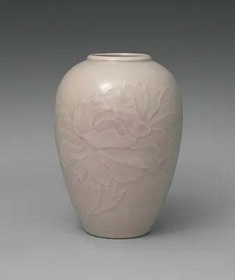 Vase with Peonies