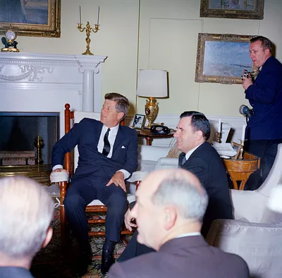 President John F. Kennedy Meets with Andrei Gromyko, Minister of Foreign Affairs of the Soviet Union (USSR)