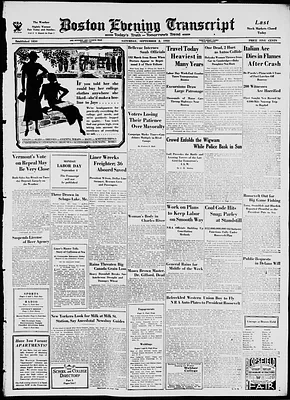 Boston Evening Transcript
