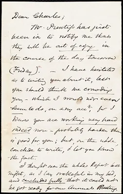 Letter from Samuel May, to Charles Calistus Burleigh