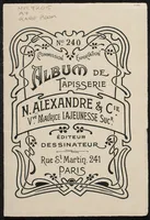 Album de tapisserie. No. 057