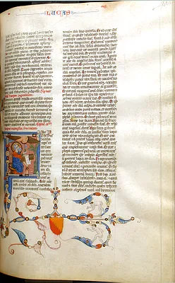 Leaf from Bentivoglio Bible
