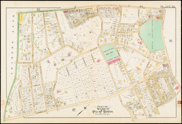 Atlas of the city of Boston : city proper and Roxbury